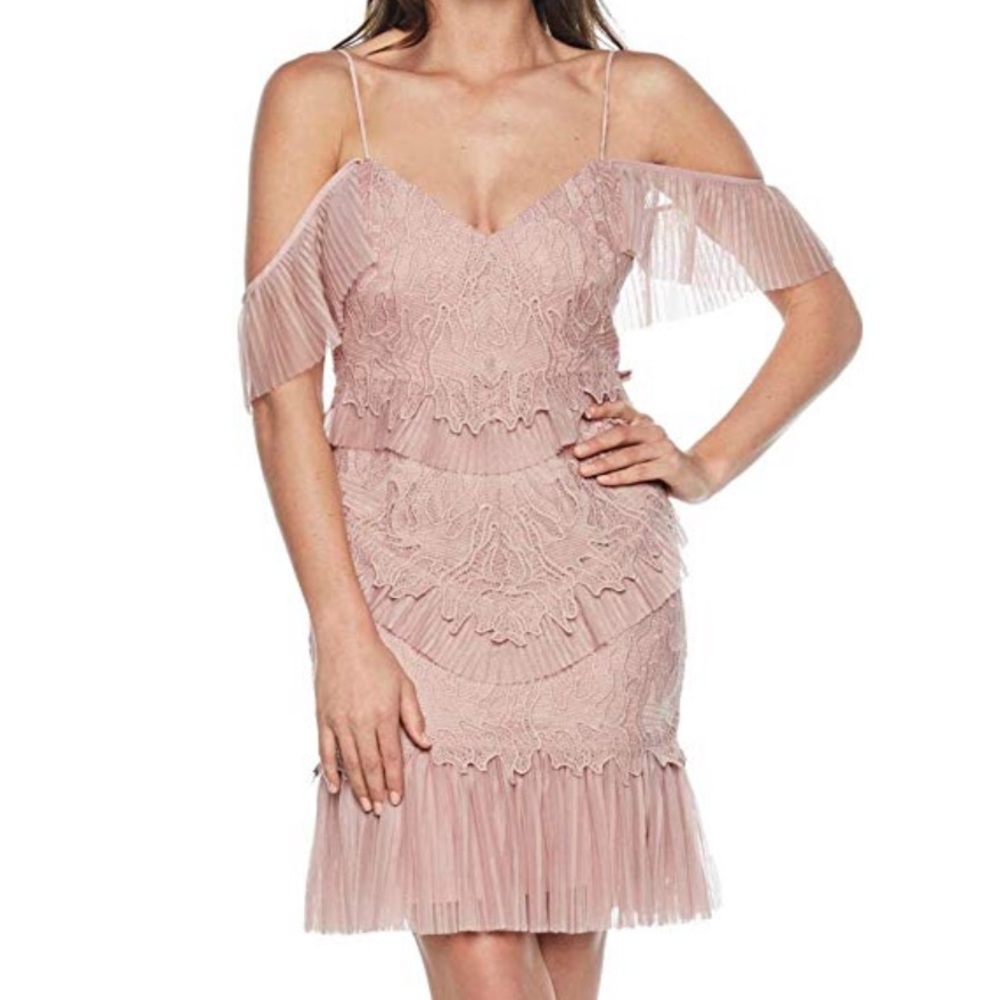Bardot Dusty Rose Valorie Dress